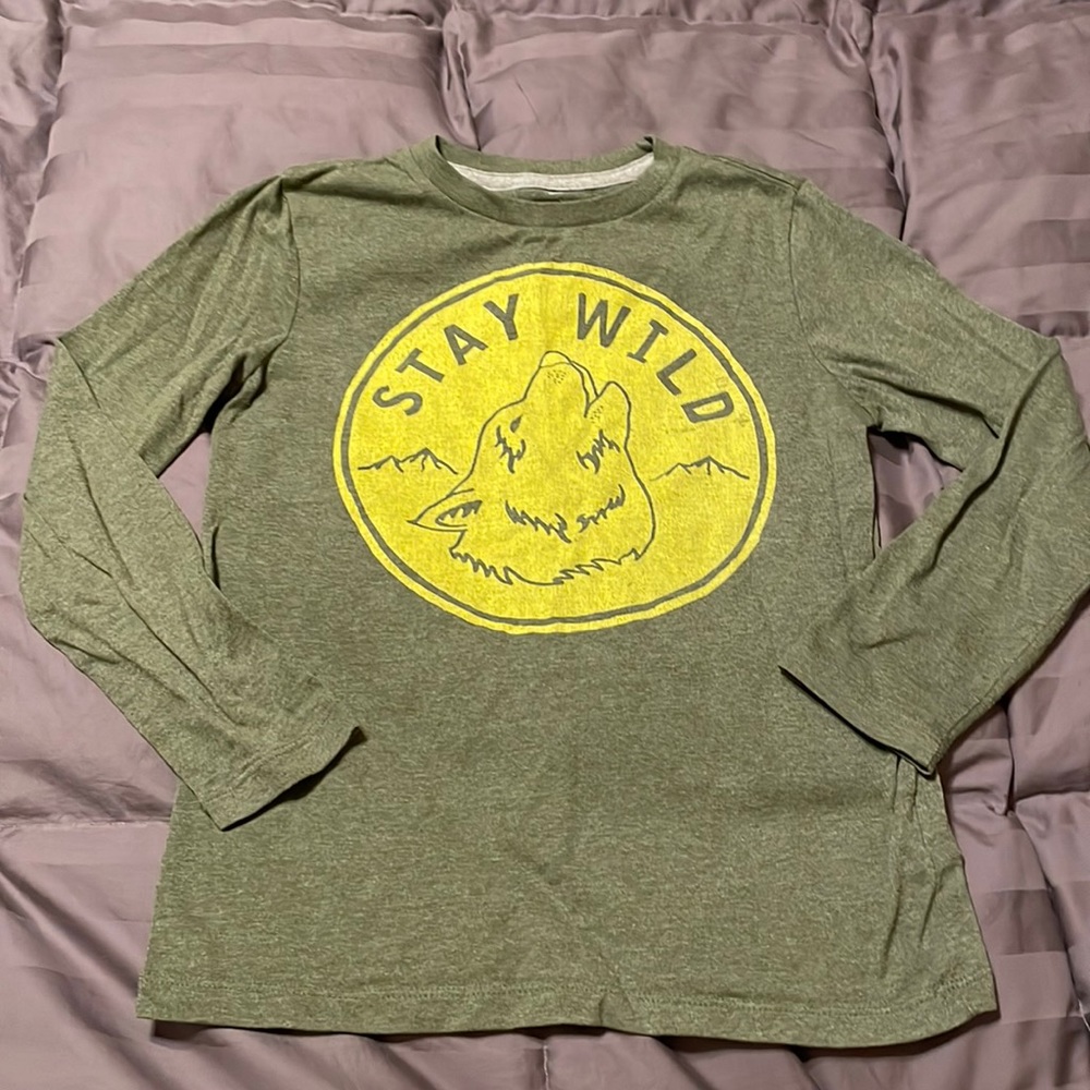 Stay Wild Boys Long Sleeve Tee